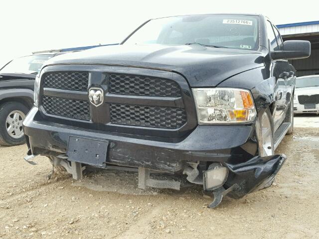 1C6RR6KT1ES279002 - 2014 RAM RAM TRUCK BLACK photo 9