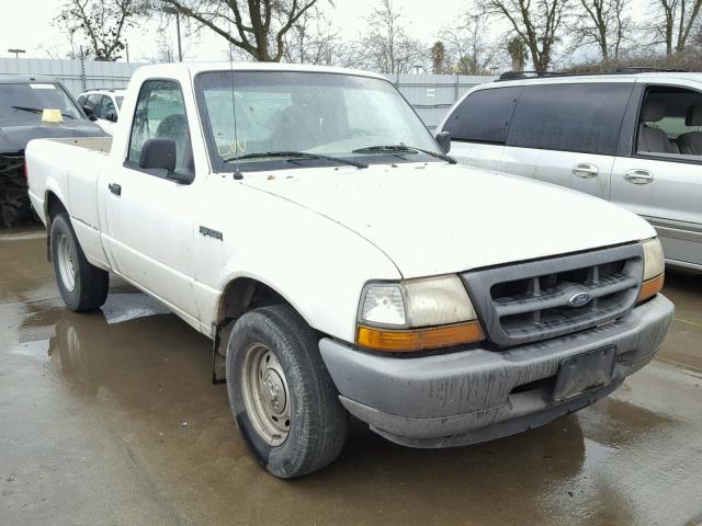 1FTYR10CXYPA25418 - 2000 FORD RANGER WHITE photo 1