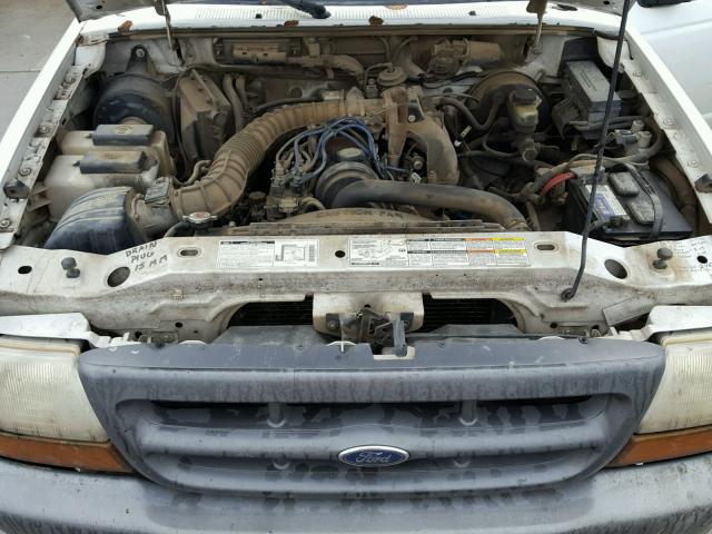 1FTYR10CXYPA25418 - 2000 FORD RANGER WHITE photo 7