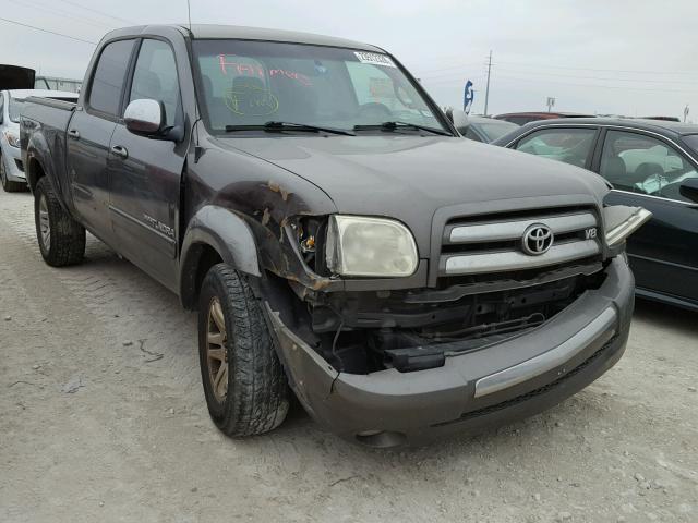 5TBET34135S477567 - 2005 TOYOTA TUNDRA DOU BEIGE photo 1