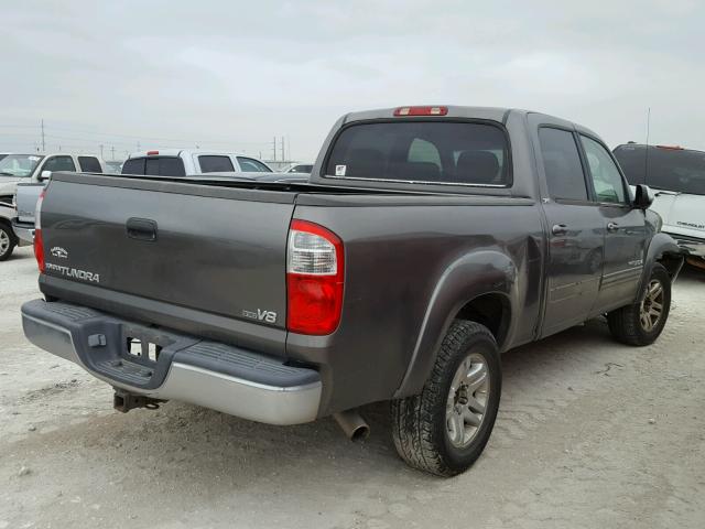 5TBET34135S477567 - 2005 TOYOTA TUNDRA DOU BEIGE photo 4