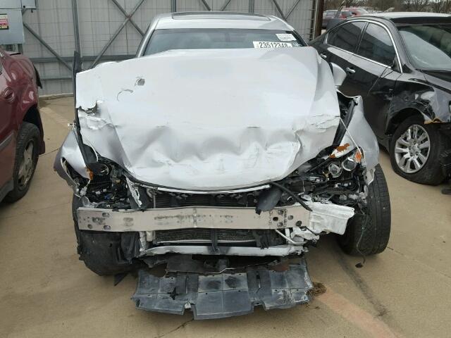 JTHBF1D28E5021437 - 2014 LEXUS IS 250 SILVER photo 7