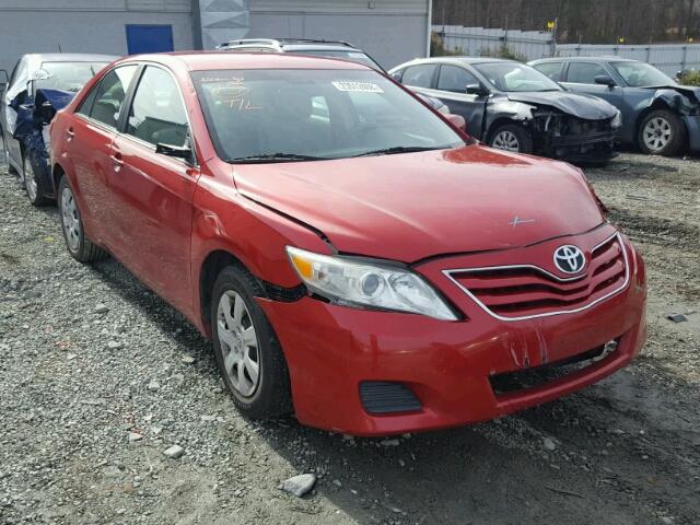 4T1BF3EK9BU739944 - 2011 TOYOTA CAMRY BASE RED photo 1