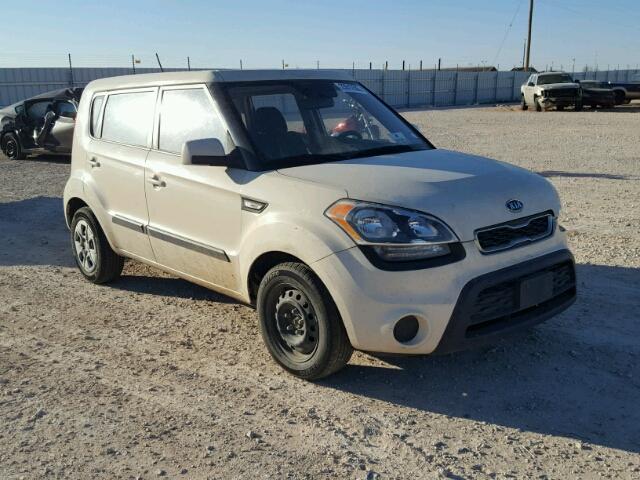 KNDJT2A5XC7441485 - 2012 KIA SOUL WHITE photo 1