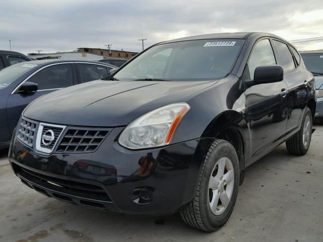 JN8AS5MT2AW014288 - 2010 NISSAN ROGUE S BLACK photo 2