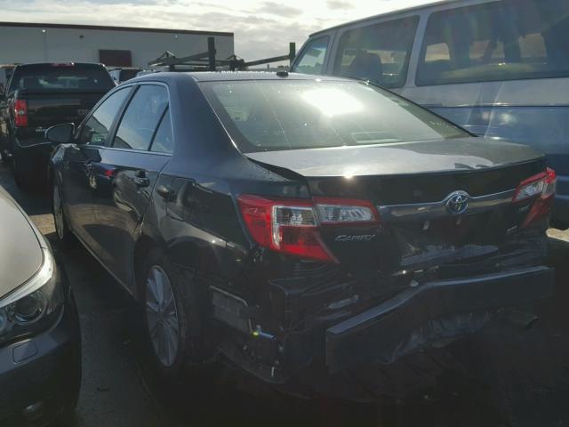 4T1BD1FK3DU086488 - 2013 TOYOTA CAMRY HYBR BLACK photo 3