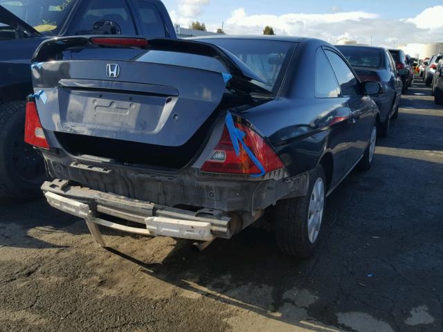 1HGEM21982L094067 - 2002 HONDA CIVIC EX BLACK photo 4