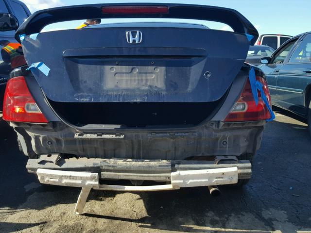 1HGEM21982L094067 - 2002 HONDA CIVIC EX BLACK photo 9