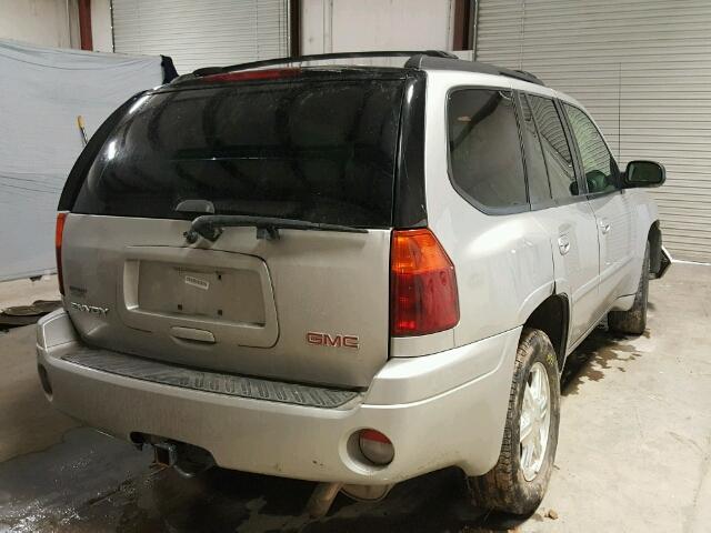 1GKDT13S372179102 - 2007 GMC ENVOY SILVER photo 4