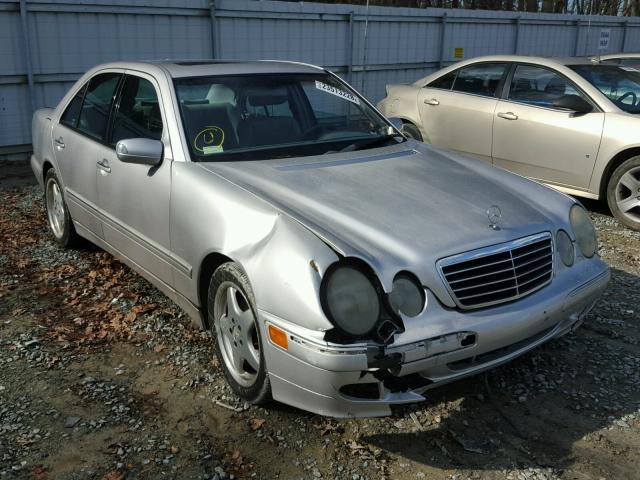 WDBJF70J92B459781 - 2002 MERCEDES-BENZ E 430 SILVER photo 1