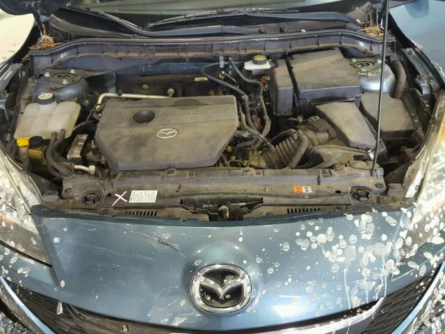 JM1BL1SF6A1172133 - 2010 MAZDA 3 I BLUE photo 7