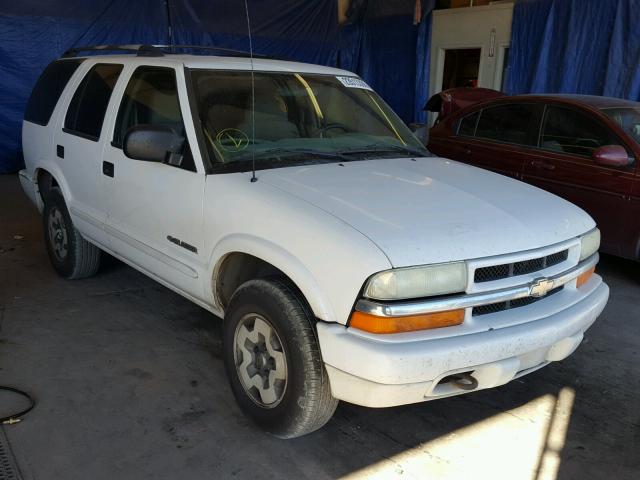 1GNDT13XX4K131171 - 2004 CHEVROLET BLAZER WHITE photo 1