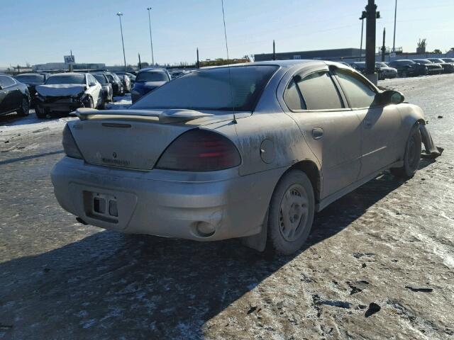 1G2NF52E73C289931 - 2003 PONTIAC GRAND AM S GRAY photo 4