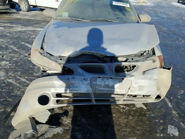 1G2NF52E73C289931 - 2003 PONTIAC GRAND AM S GRAY photo 7