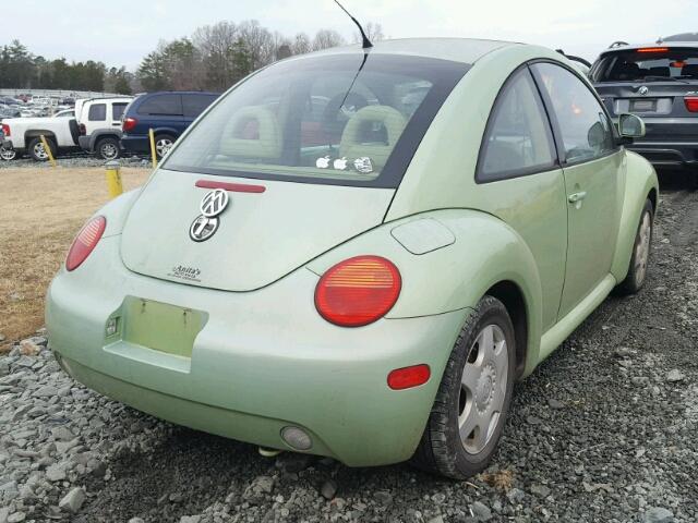 3VWCA21C4YM471203 - 2000 VOLKSWAGEN NEW BEETLE GREEN photo 4