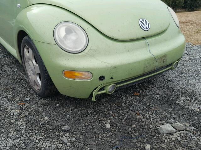 3VWCA21C4YM471203 - 2000 VOLKSWAGEN NEW BEETLE GREEN photo 9