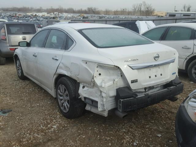 1N4AL3AP7DC164753 - 2013 NISSAN ALTIMA 2.5 WHITE photo 3