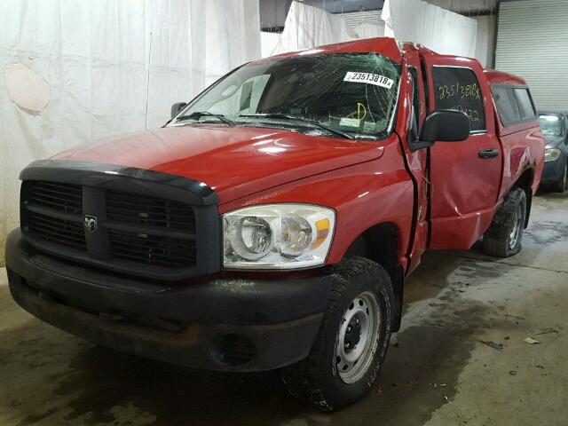 1D7HU18N08S576139 - 2008 DODGE RAM 1500 S RED photo 10