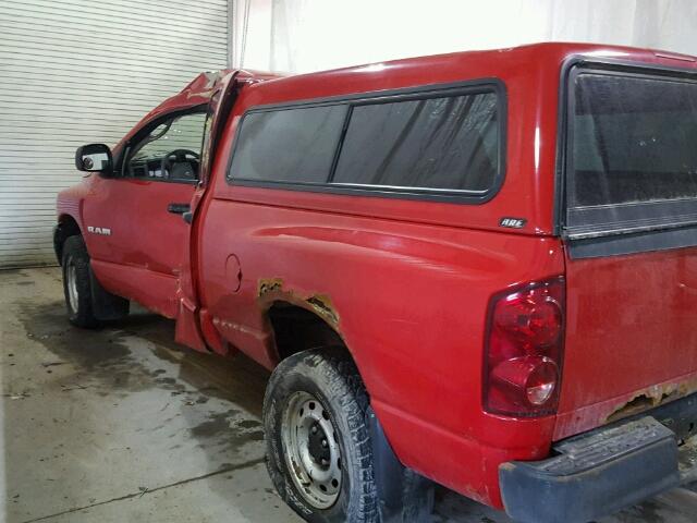 1D7HU18N08S576139 - 2008 DODGE RAM 1500 S RED photo 9