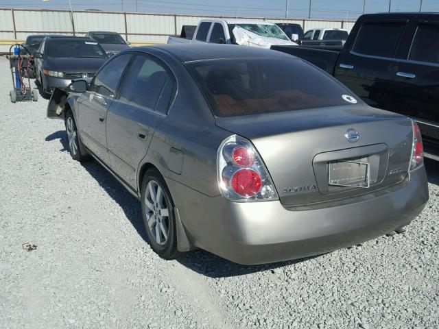 1N4AL11D75N928004 - 2005 NISSAN ALTIMA S BROWN photo 3