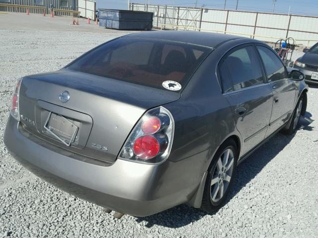 1N4AL11D75N928004 - 2005 NISSAN ALTIMA S BROWN photo 4