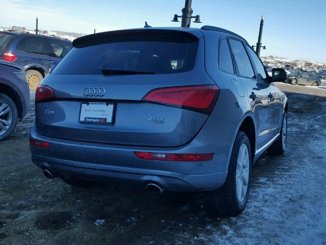 WA1CFCFP3DA051195 - 2013 AUDI Q5 PREMIUM GRAY photo 4