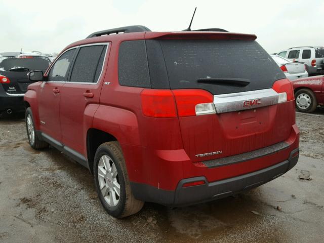 2GKALUEKXD6180120 - 2013 GMC TERRAIN SL RED photo 3