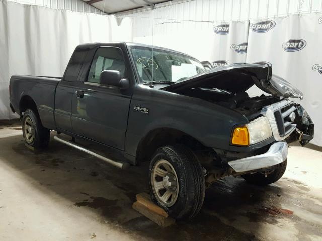 1FTYR44U75PA09483 - 2005 FORD RANGER SUP GREEN photo 1