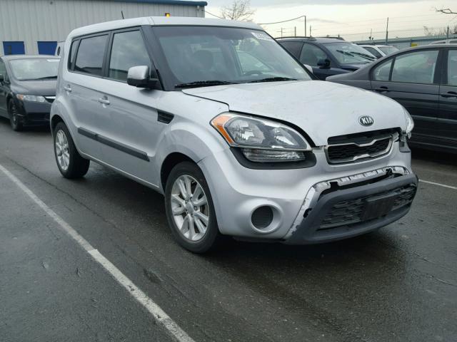 KNDJT2A62D7579385 - 2013 KIA SOUL + SILVER photo 1