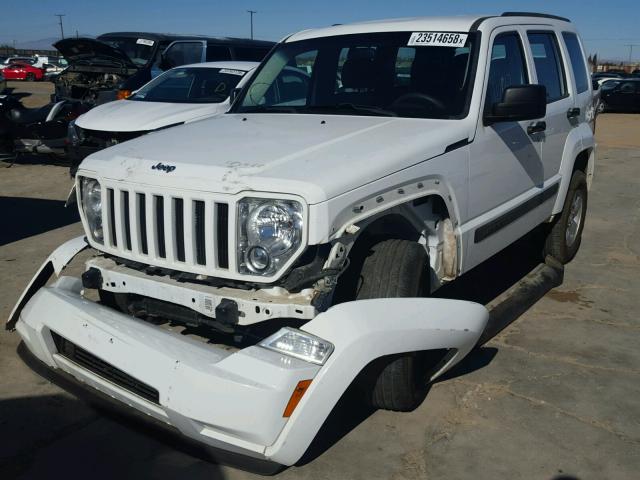 1J4PP2GK5BW536384 - 2011 JEEP LIBERTY SP WHITE photo 2