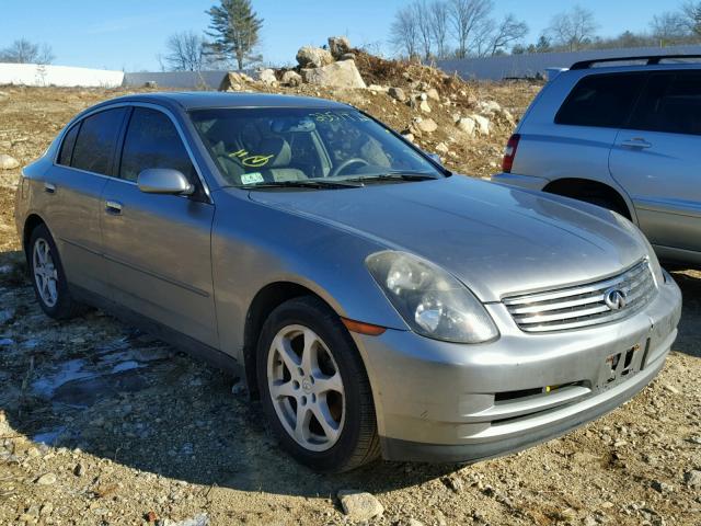 JNKCV51F04M719275 - 2004 INFINITI G35 GRAY photo 1