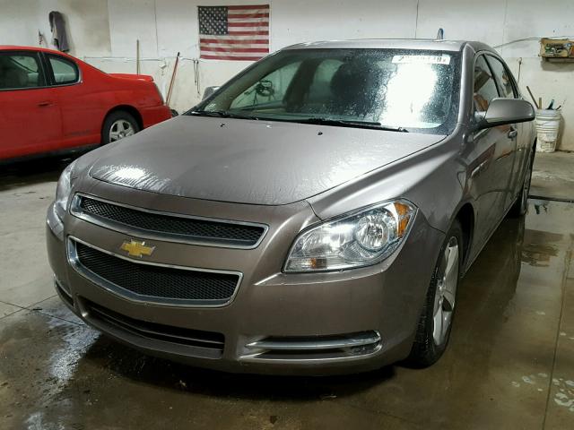 1G1ZC5E15BF117370 - 2011 CHEVROLET MALIBU 1LT GRAY photo 2