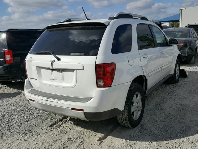 2CKDL33F686018105 - 2008 PONTIAC TORRENT WHITE photo 4