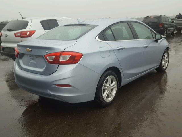 1G1BE5SM5H7170485 - 2017 CHEVROLET CRUZE LT SILVER photo 4