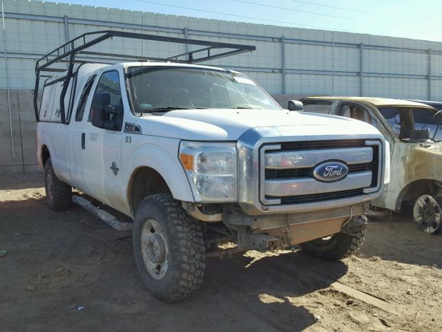 1FT7X2BT5CEA66273 - 2012 FORD F250 SUPER WHITE photo 1