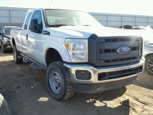 1FT7X2B64EEB78334 - 2014 FORD F250 SUPER WHITE photo 1