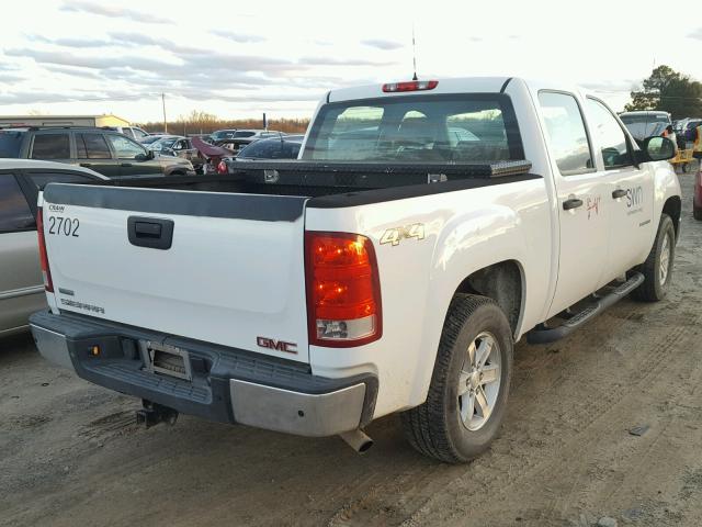 3GTP2TE75CG132302 - 2012 GMC SIERRA K15 WHITE photo 4