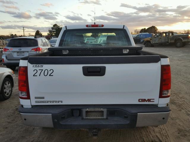 3GTP2TE75CG132302 - 2012 GMC SIERRA K15 WHITE photo 9