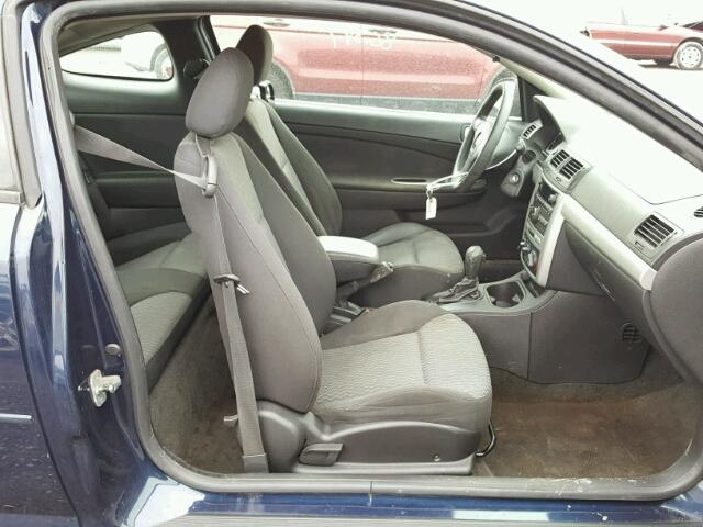 1G1AT18H097175213 - 2009 CHEVROLET COBALT LT BLUE photo 5