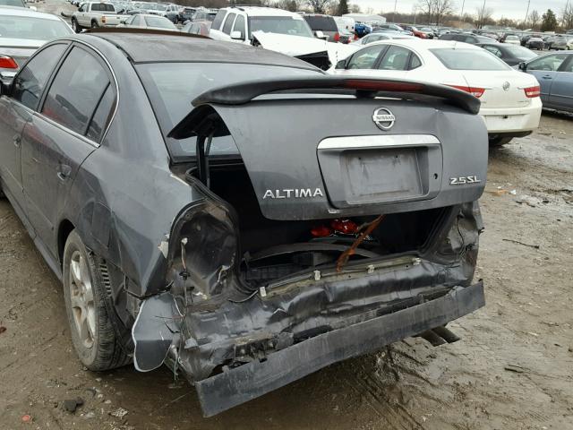 1N4AL11DX6N433314 - 2006 NISSAN ALTIMA S CHARCOAL photo 9