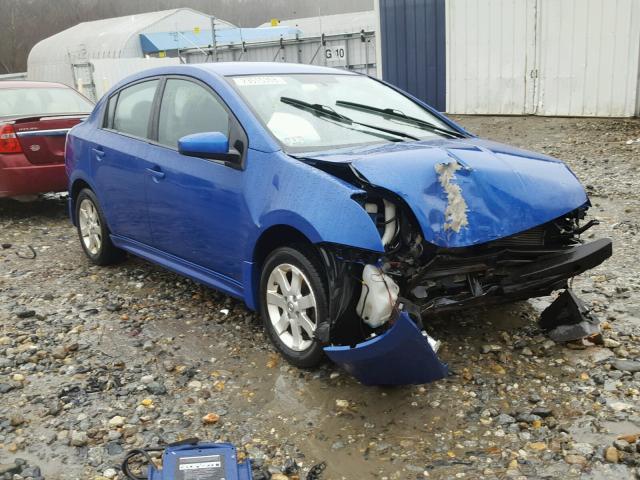 3N1AB6AP4AL633721 - 2010 NISSAN SENTRA 2.0 BLUE photo 1