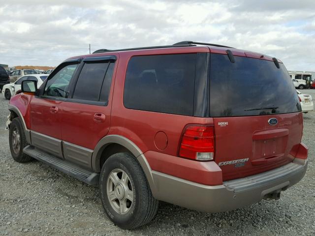 1FMFU17LX3LA94567 - 2003 FORD EXPEDITION RED photo 3