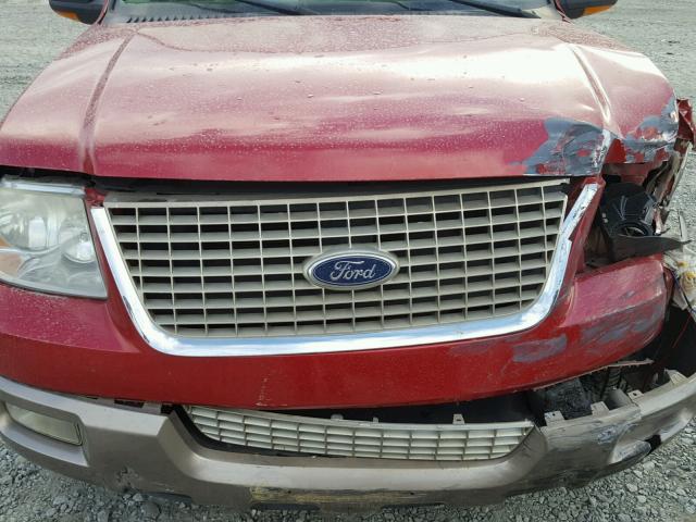 1FMFU17LX3LA94567 - 2003 FORD EXPEDITION RED photo 7