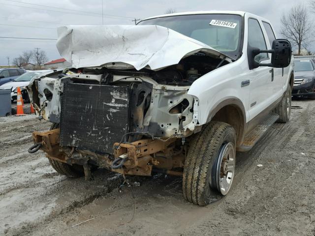 1FTSW21PX5EA28381 - 2005 FORD F250 SUPER WHITE photo 2