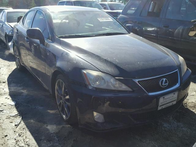 JTHBK262382080268 - 2008 LEXUS IS 250 BLACK photo 1