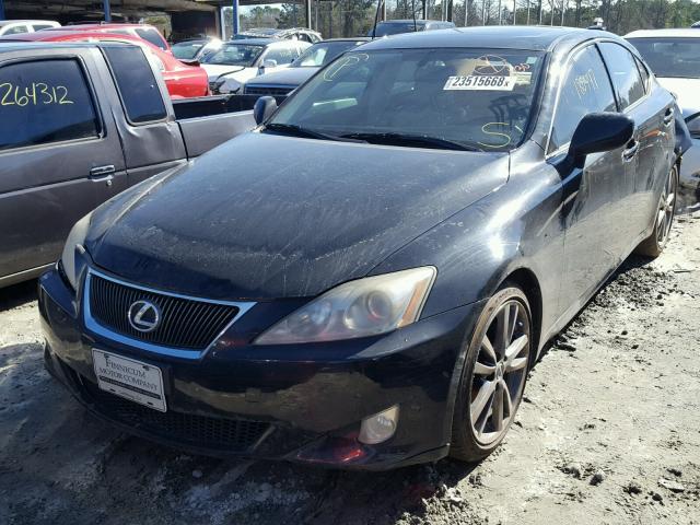 JTHBK262382080268 - 2008 LEXUS IS 250 BLACK photo 2