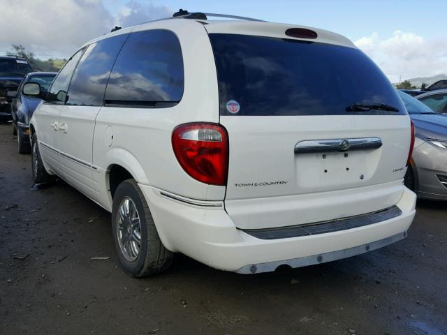 2C4GP64L45R123654 - 2005 CHRYSLER TOWN & COU WHITE photo 3