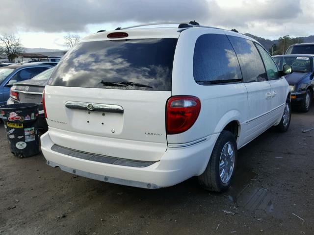 2C4GP64L45R123654 - 2005 CHRYSLER TOWN & COU WHITE photo 4