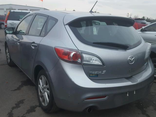 JM1BL1LP4D1772483 - 2013 MAZDA 3 I SILVER photo 3