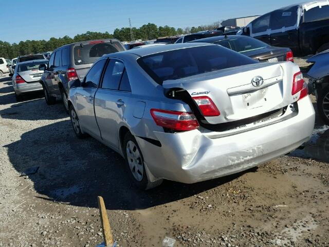 4T4BE46K28R036563 - 2008 TOYOTA CAMRY CE SILVER photo 3